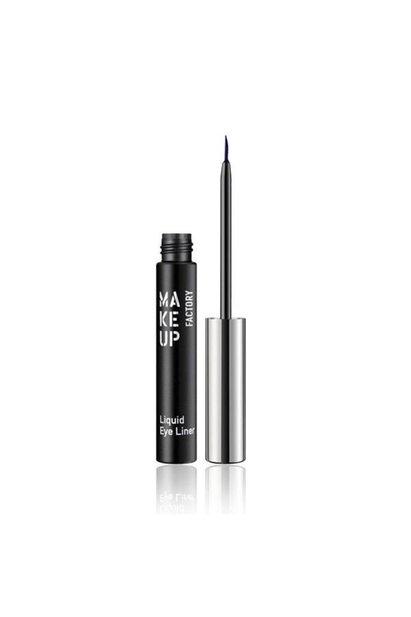 Make Up Factory Liquid Sıvı Eyeliner 06 Midnight Blue - Image 1