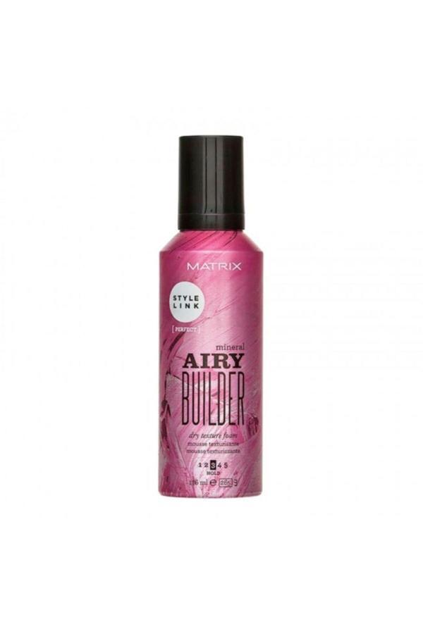 Matrix Matrıx Style Link Mineral Airy Builder Orta Tutucu Anında Hacim Ve Kuru Dokulandırma Köpüğü 176Ml - Image 1