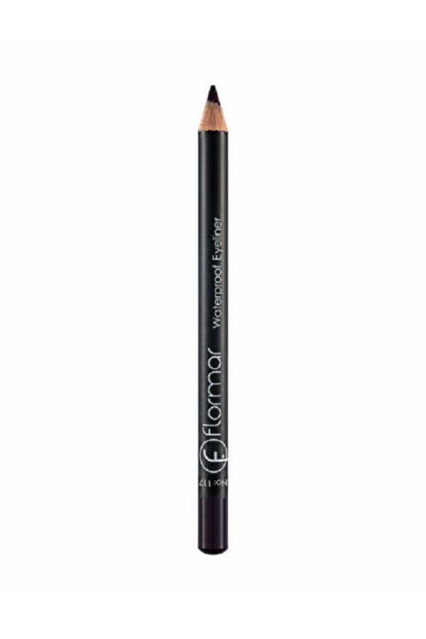 Flormar Waterproof Eyelıner Suya Dayanıklı, Mat Göz Kalemi 117Deep Purple - Image 1