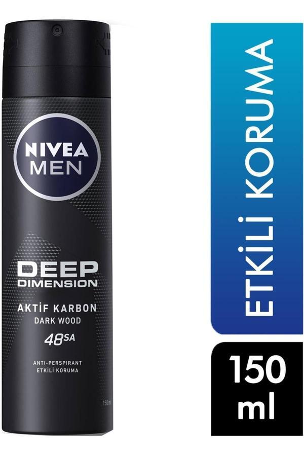 Nıvea Deodorant Erkek 150Ml Deep - Image 1
