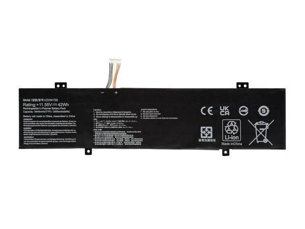 Asus VivoBook Flip 14 TP412UA-EC069T ile Uyumlu Notebook Bataryası Pili - Image 1
