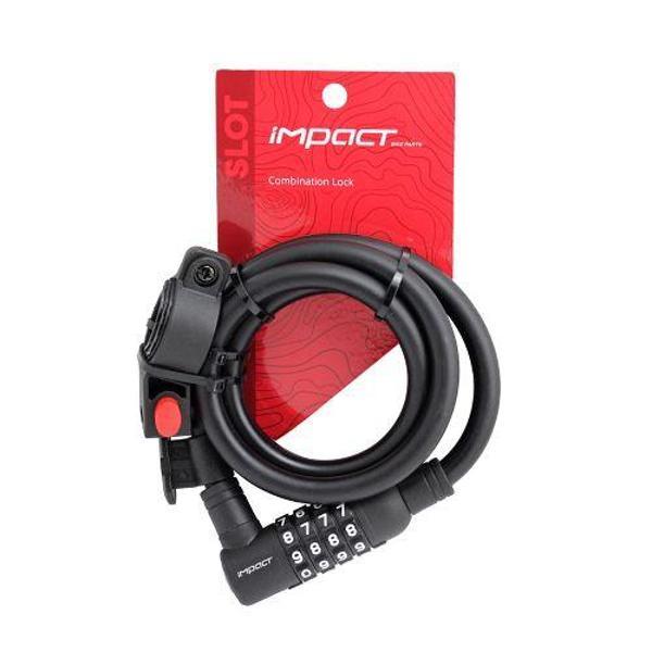 Impact Slot 12x1200 Şifreli Bisiklet Kilidi KLT-233 - Image 1