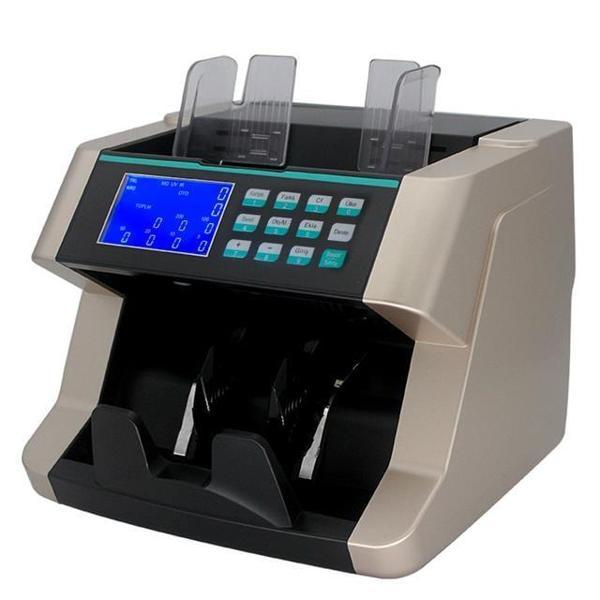 TRY-EUR-USD Sesli Karışık Ve Adet Para Sayma Makinesi 80W 60Db AC100-240V (2818) - Image 1