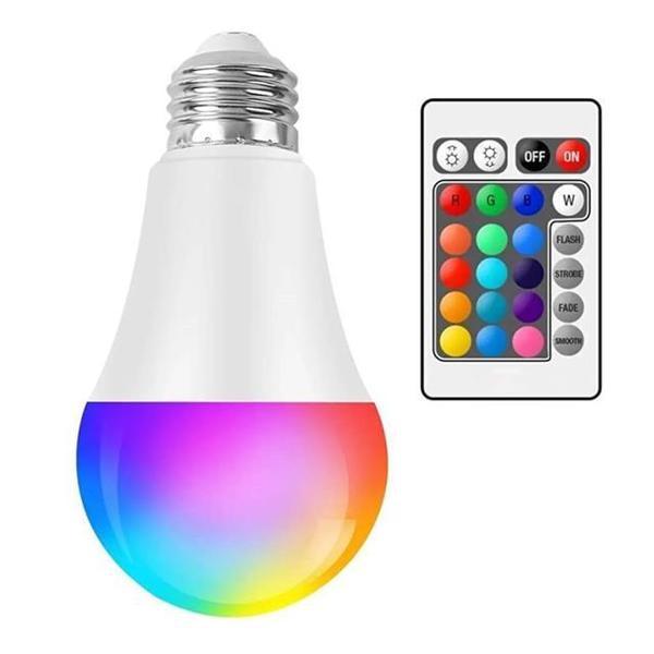 AL-LL9RGB 9 Watt Kumandalı 800 Lumen RGB Işık E27 Led Ampul (2818) - Image 1