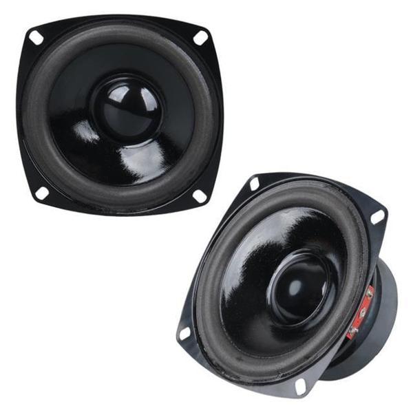 MV-SW4 4'' 10 CM 40 Watt 8 Ohm 94 DB Metal Yedek Hoparlör (105x105x55mm) (2818) - Image 1