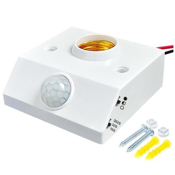 DY-102 Abs 360 PIR Hareket Sensörlü E27 Duy Aparatı (2818) - Image 1