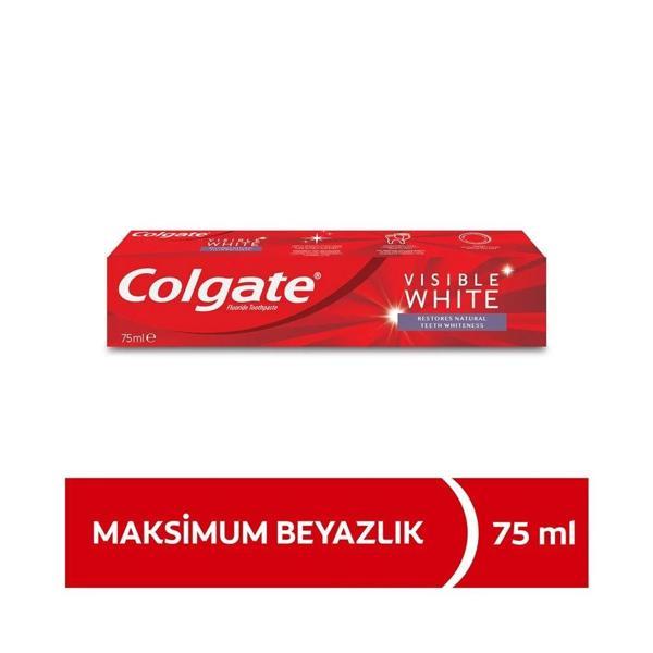 Colgate Visible White Diş Macunu 75 Ml 2 Adet - Image 1