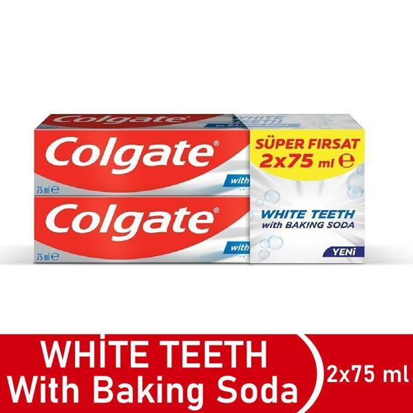Colgate White Teeth Diş Macunu 2x75 ml - Image 1