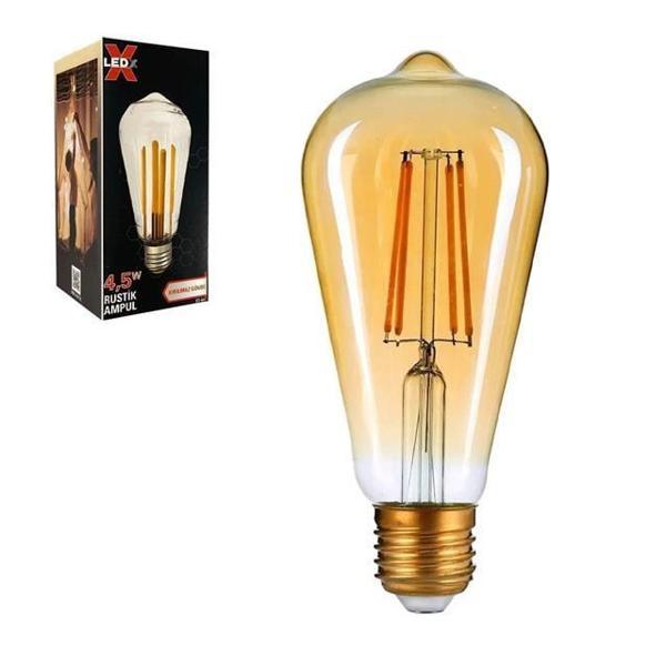 ST-64 Kırılmaz Gövde 4,5 Watt Düz Rustik Ampul (2818) - Image 1