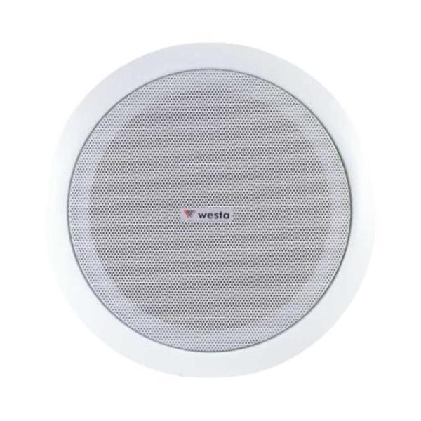 Westa Ws-1013T 13 Cm 6 Watt 8 Ohm 5 Beyaz Trafolu Alçıpan Hoparlör (2818) - Image 1