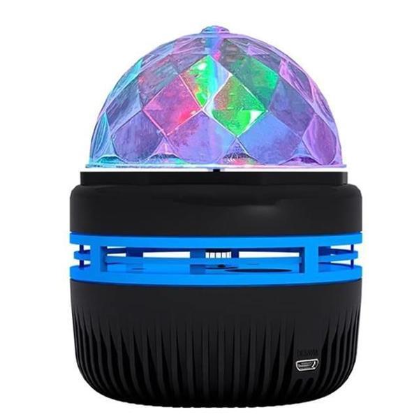 YQX-6888 Mini Usb'li 3 Watt Şarjlı Sihirli Rgb Led Disko Topu (2818) - Image 1