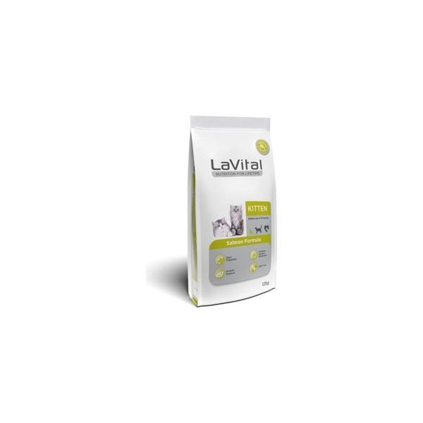 Lavital Kitten Somonlu Yavru Kedi Maması 12 kg - Image 1