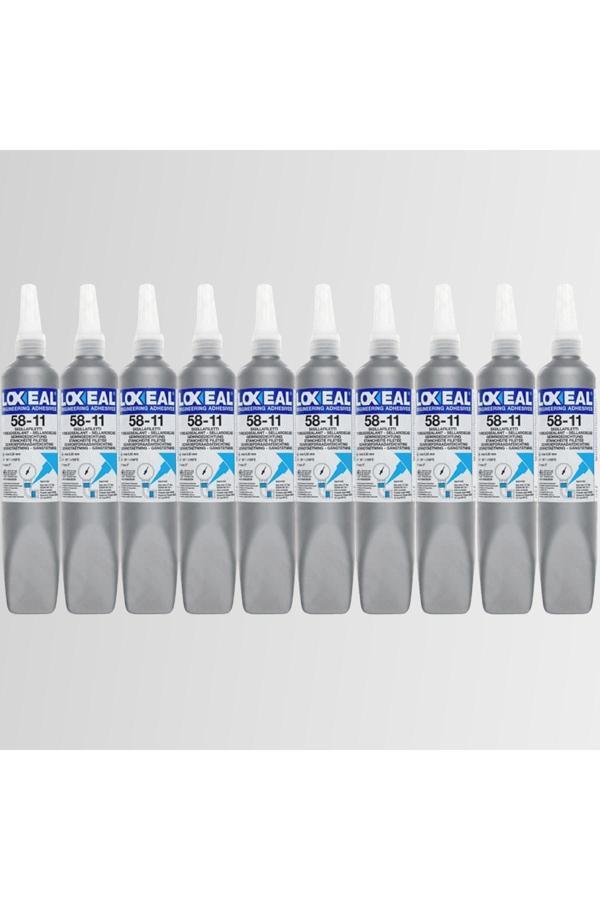 Loxeal 10'Lu Set - Loxeal 58-11 Yüksek Basınç Sızdırmazlık Orta Mukavemet 250 Ml - Image 1