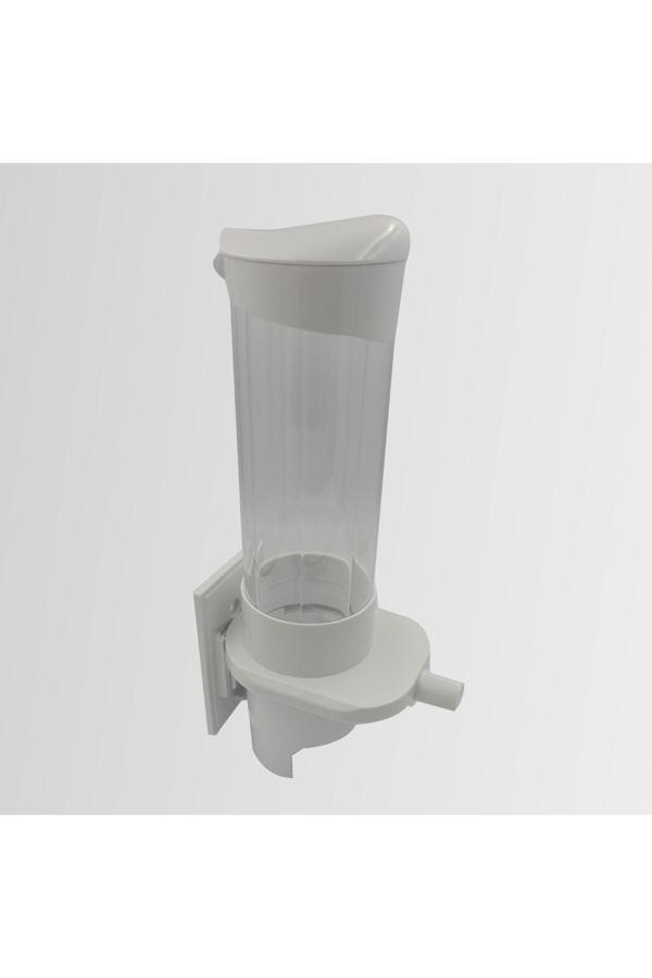 Yerli Yerli Karton Bardaklara Uyumlu Sebil Bardaklık Dispenser Butonlu - Image 1