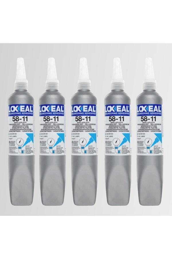 Loxeal 5'Li Set - Loxeal 58-11 Yüksek Basınç Sızdırmazlık Orta Mukavemet 250 Ml - Image 1