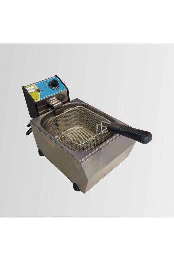 Midinoks 5 Lt Tekli Kapaklı Elektrikli Fritöz 2750 W - Image 1
