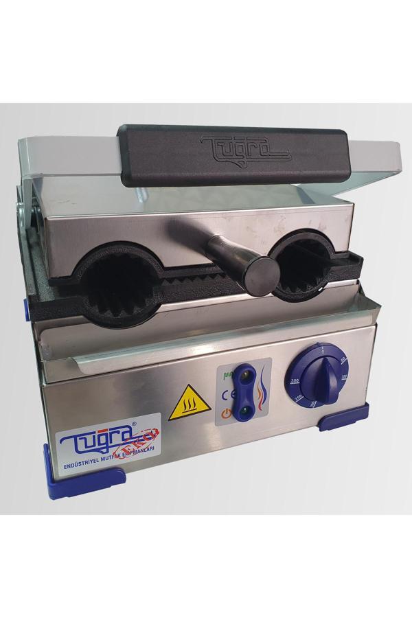 Tuğra Te-7850 8 Dilim İkili Döküm Elektrikli Dürüm Tost Makinası - Image 1
