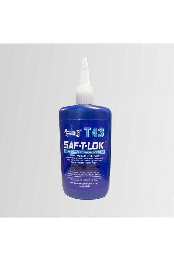 İthal Saf-T-Lok T43 - Orta Mukavemetli - Civata Sabitleyici 250 Ml - Image 1