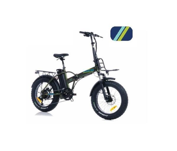 CORELLİ BROSTER MOONER FAT BIKE ELEKTRİKLİ KATLANIR BİSİKLET 42CM HD 20 JANT 7 VİTES METALİK MAVİ - Image 1
