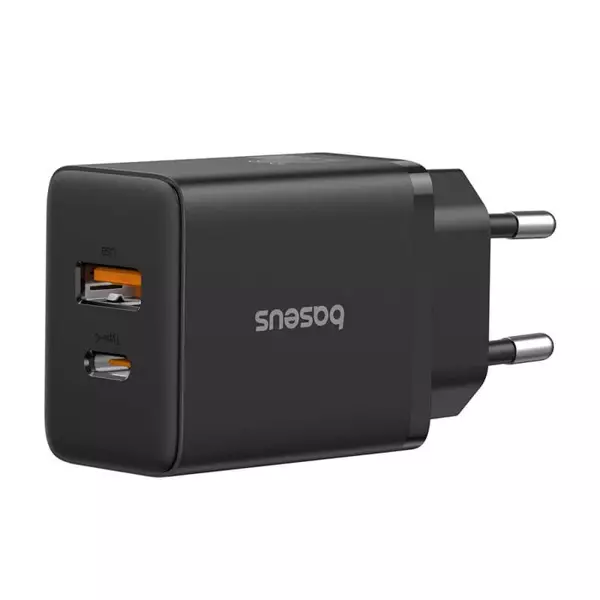BASEUS CUBE 20W ADAPTÖR-SİYAH - Image 1