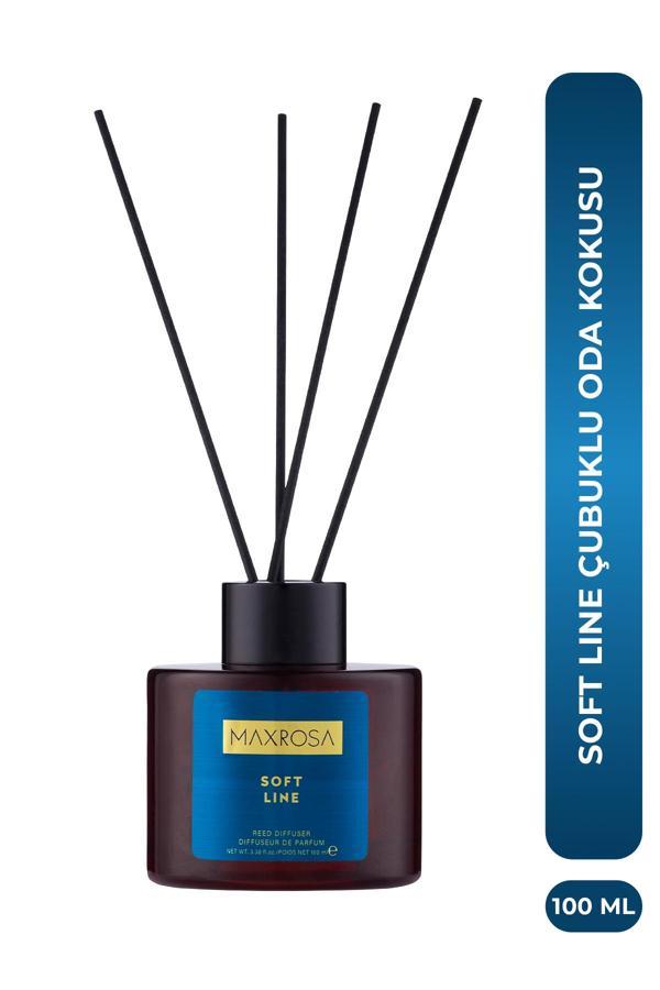 Maxrosa Soft Line Reed Diffuser Çubuklu Oda Kokusu 100 ml - Image 1