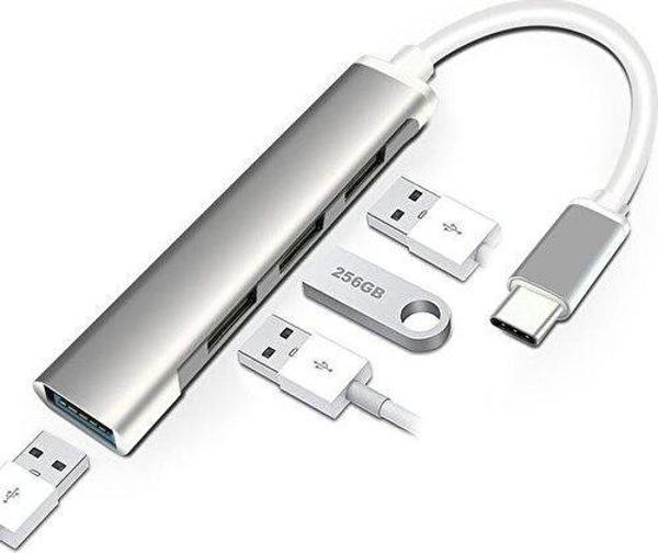 Type - C 3.1 4 Girişli USB Çoğaltıcı Hub - Image 1