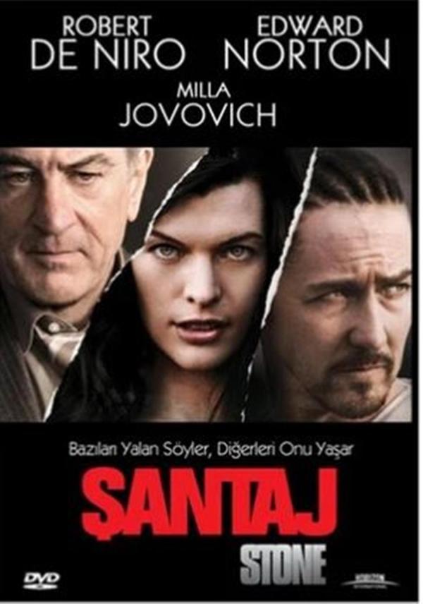 Şantaj - Stone ( Türkçe Dublaj ) ( Ambalajında - Sıfır ) DVD - Horizon International - Image 1