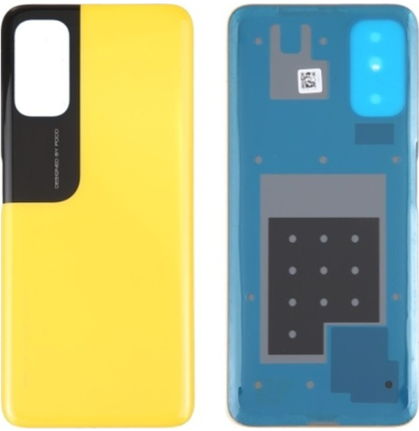 Xiaomi Poco Pocophone M3 Pro Uyumlu Arka Pil Kapağı Sarı - Image 1