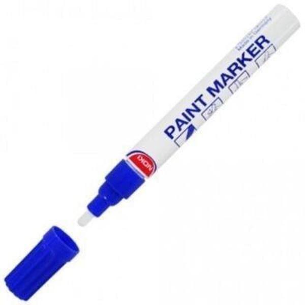 Noki Paint Marker Mavi Endüstriyel Demir Kalemi - Image 1