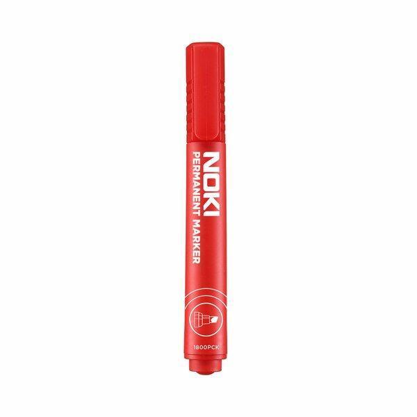 Noki Markör Kesik Uç Kırmızı 1800PCK - Image 1