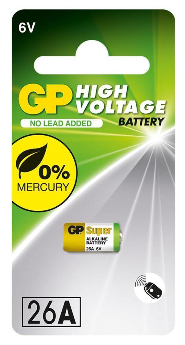 GP GP26A-2C5 26A 6V Yüksek Voltaj Spesifik Pil - Image 1