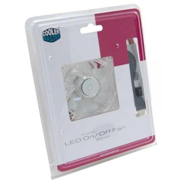 Cooler Master Ledli 80x80x25 mm Fan 1800RPM  R4-L8S-18KB-GP - Image 1