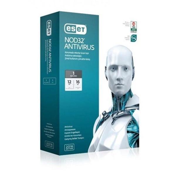 Eset Nod 32 Antıvırus 1 Kullanıcı V9 - 1 Yıl Kutu - Image 1