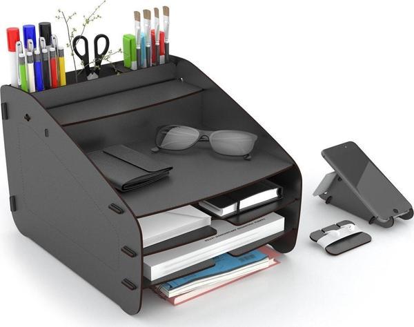 Fxm Modest - 6 Renk - A4 Evrak Rafı Masaüstü Organizer Düzenleyici - Image 1
