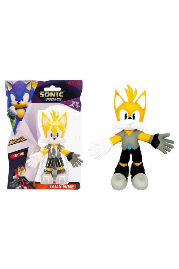 Sunman Monster Flex Sonic Prime Stretch Figür - Tails Nine - Image 1