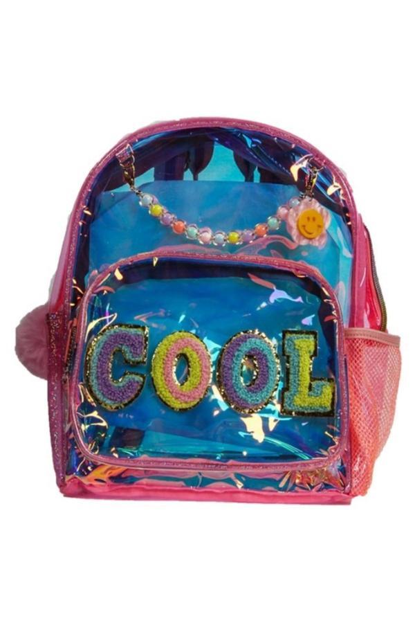 Vest Nessiworld Vest Nakış Sırt Çantası Şeffaf Pembe - Image 1