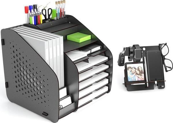 Fx-xl Hexa - 6 Renk - A4 Evrak Rafı Masaüstü Organizer - Image 1