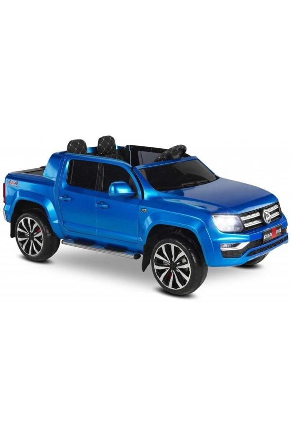 Babyhope 441 Quattro 24V Çift Kişilik 4X4 Akülü Araba Mavi - Image 1