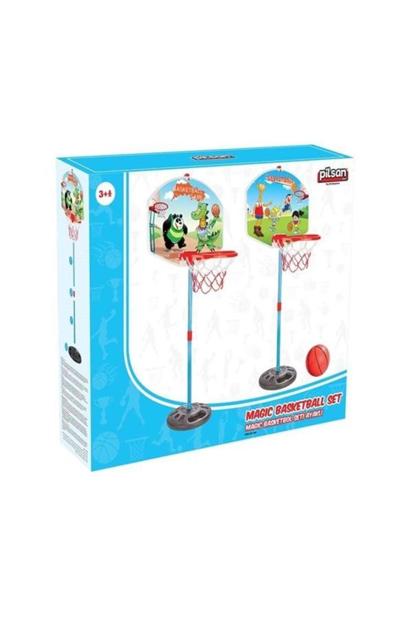 Pilsan Küçük Boy Ayaklı Basketbol Seti - Image 1