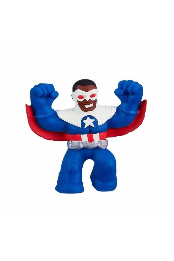 Gıochı Prezıosı Goojitsu Marvel Minis Kaptan Amerika Sam Wilson Tekli Esnek Figür - Image 1