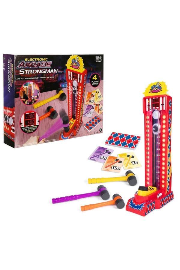 Sunman Oyuncak Sesli Elektronik Arcade Strongman Oyunu - Image 1