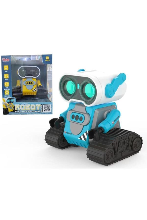 Vardem Uzaktan Kumandalı Full Fonksiyon Şarjlı 2.4G Robot Araba Mavi - Image 1
