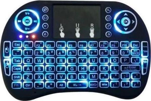 Torima Kablosuz Şarjlı Rgb Mini Klavye Pilli - Image 1