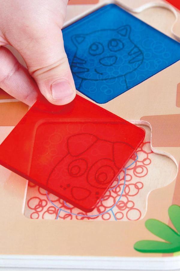 Hape Sihirli Hayvanlar Geometrik Yapboz / - Image 1