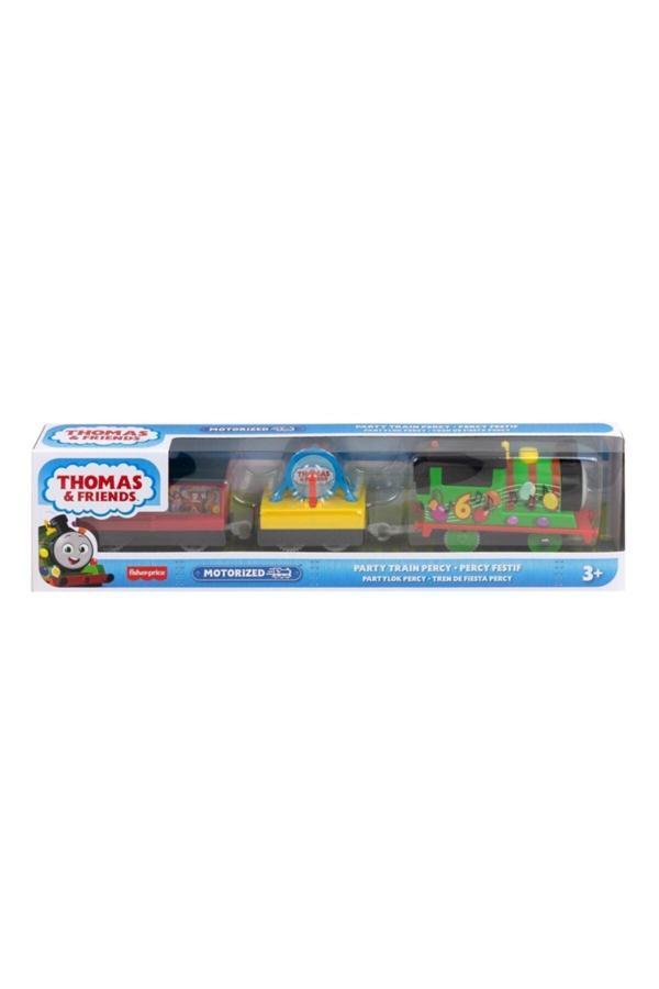 Mattel Thomas Ve Arkadaşları Motorlu Büyük Tekli Tren Eğlenceli Karakterler Party Percy Hfx97 - Hdy72 - Image 1