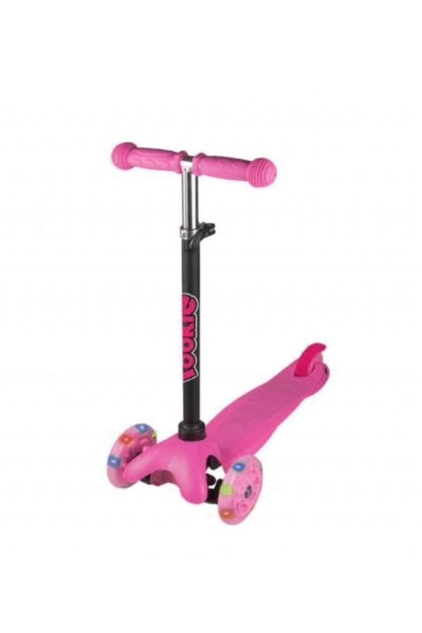 Rookie Go Kidy Fuşya 3 Tekerli Işıklı Mini Scooter - Image 1