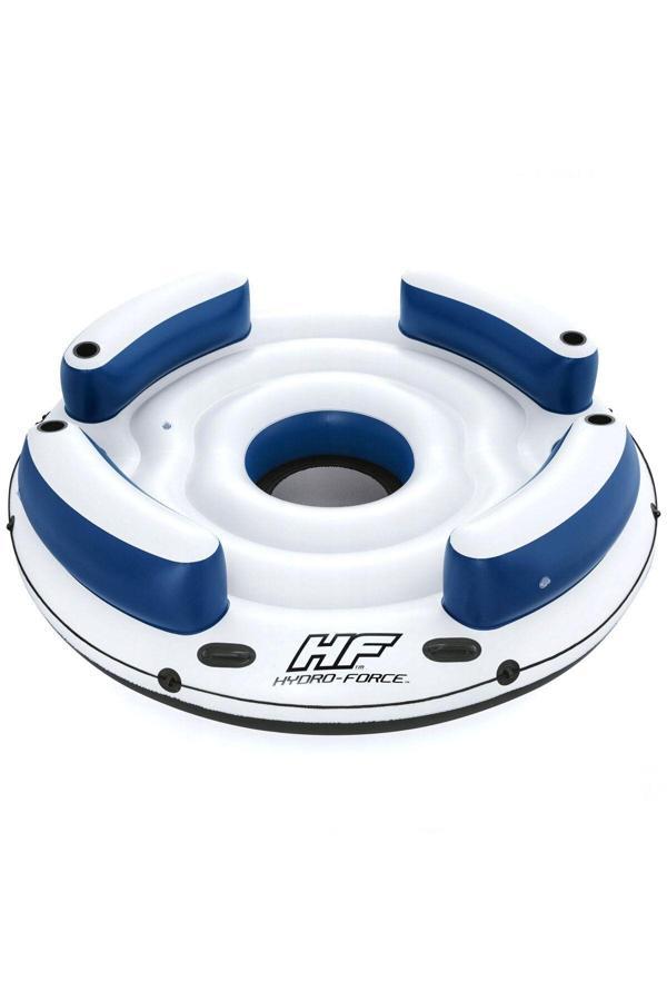 Bestway Hydro-Force 4 Kişilik Koltuklu Yatak 256 X 256 Cm 43536 - Image 1