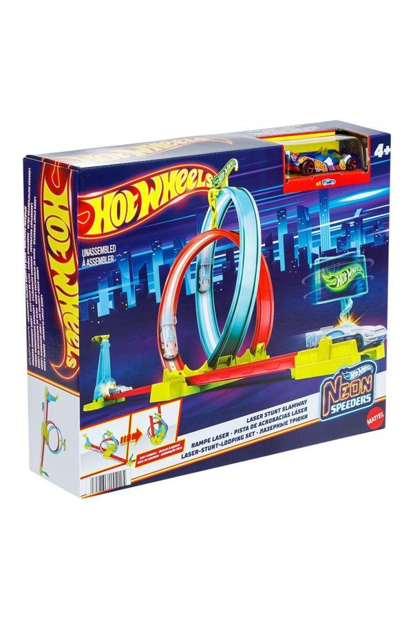 Hot Wheels Neon Speeders Lazer Akrobasi Rampası Hpc05 - Image 1