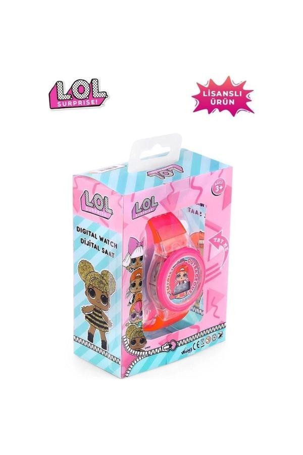 Miniflak Lol Surprıse! Lol7210 Lisanslı Işıklı Çocuk Kol Saati Pembe - Image 1