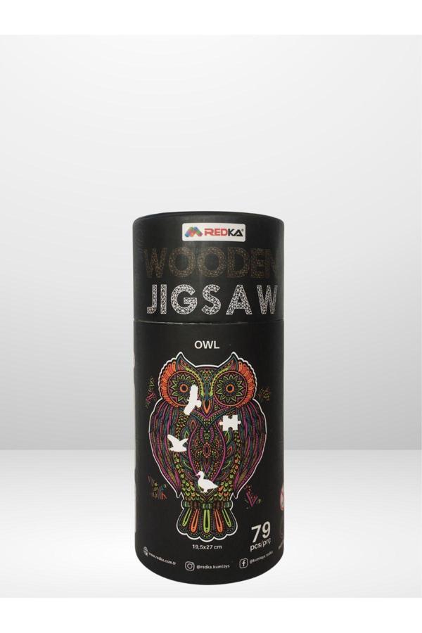 Redka Wooden Jigsaw Owl - Image 1